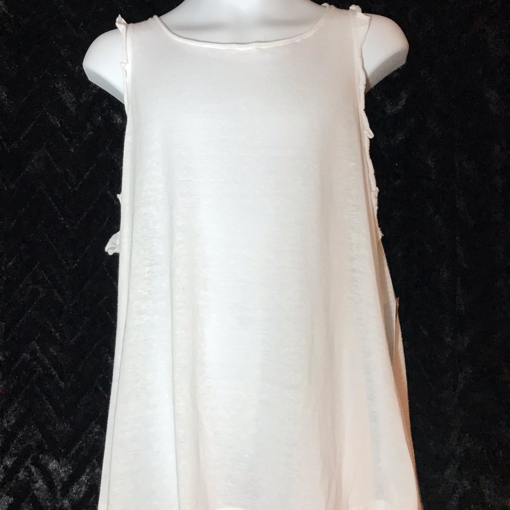 White tank top
